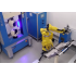 Automated robotic workstations for tensile, compression tests