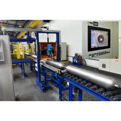 Measurement of CNG bottles hardness