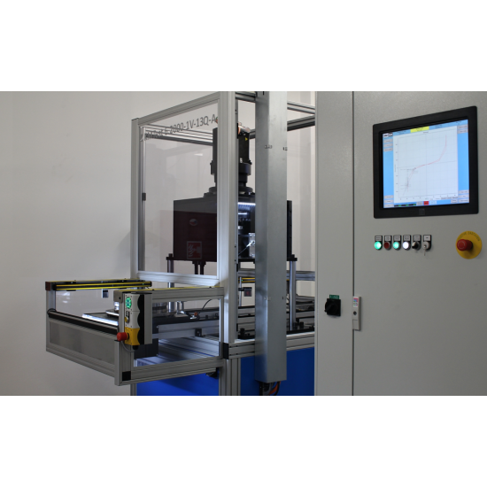 AM.2 – Testing PKW flywheel – Semi-automatic mounting and test line