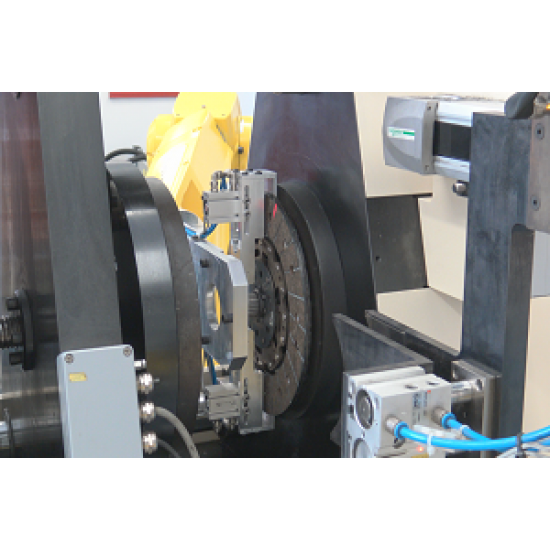 AS.5 – Clutch testing machine – poloautomatic mounting and test line