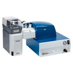 Particle size analyzer Bluewave